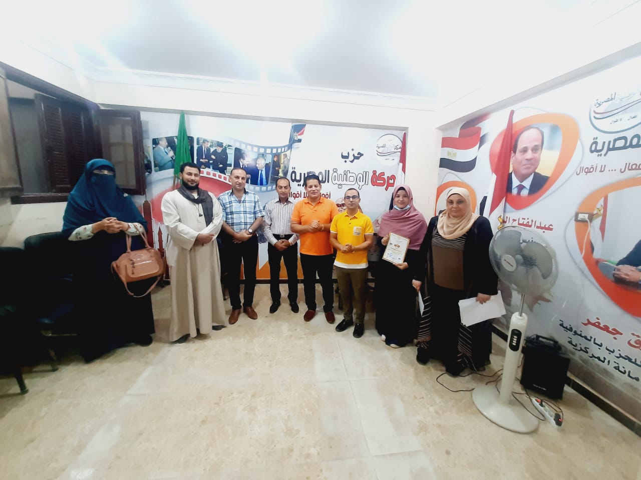 الحركة الوطنية يعلن بدء المستوي الثالث للبرنامج التدريبي