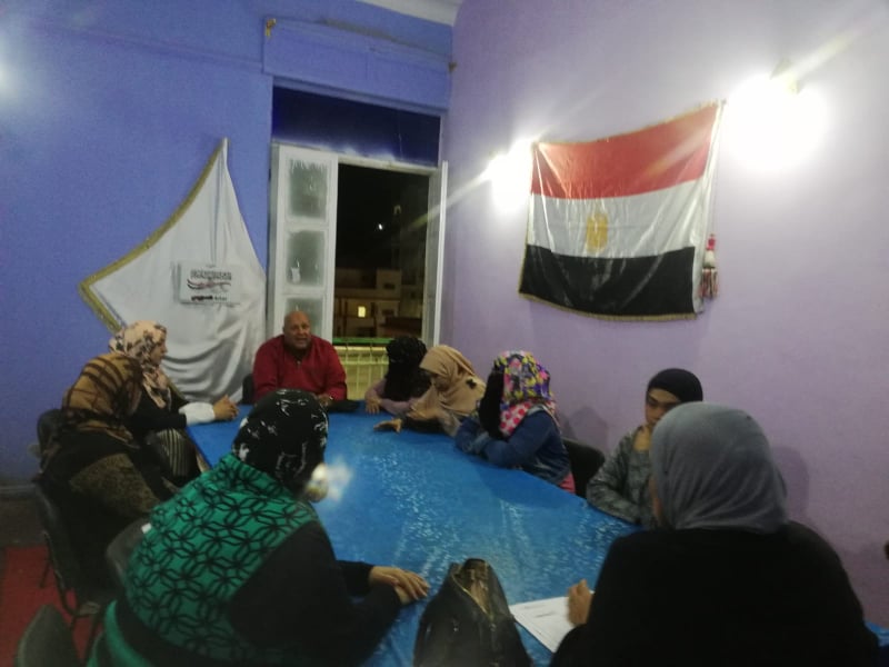أمانة المرأة بالحركة الوطنية بالسويس تناقش سبل دعم المرأة وتوعيتها